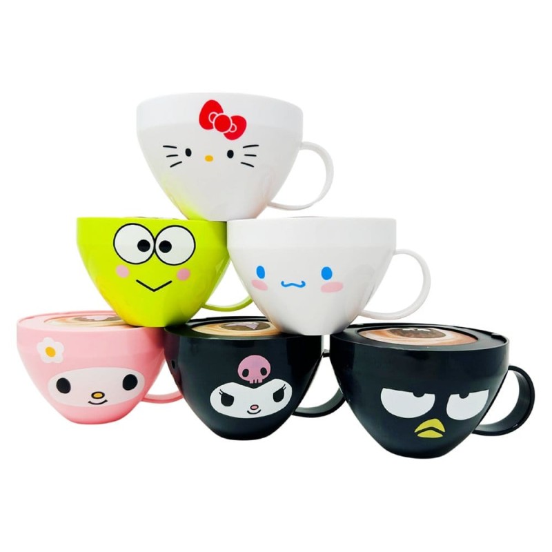 Sanrio assortiment squishy figurines Hello Kitty Cappuccino (8) 