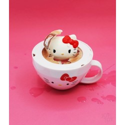 Sanrio assortiment squishy figurines Hello Kitty Cappuccino (8) 