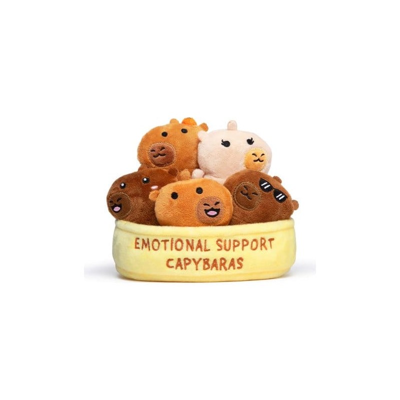 Relatable Emotional Support Plush Figure Capybaras