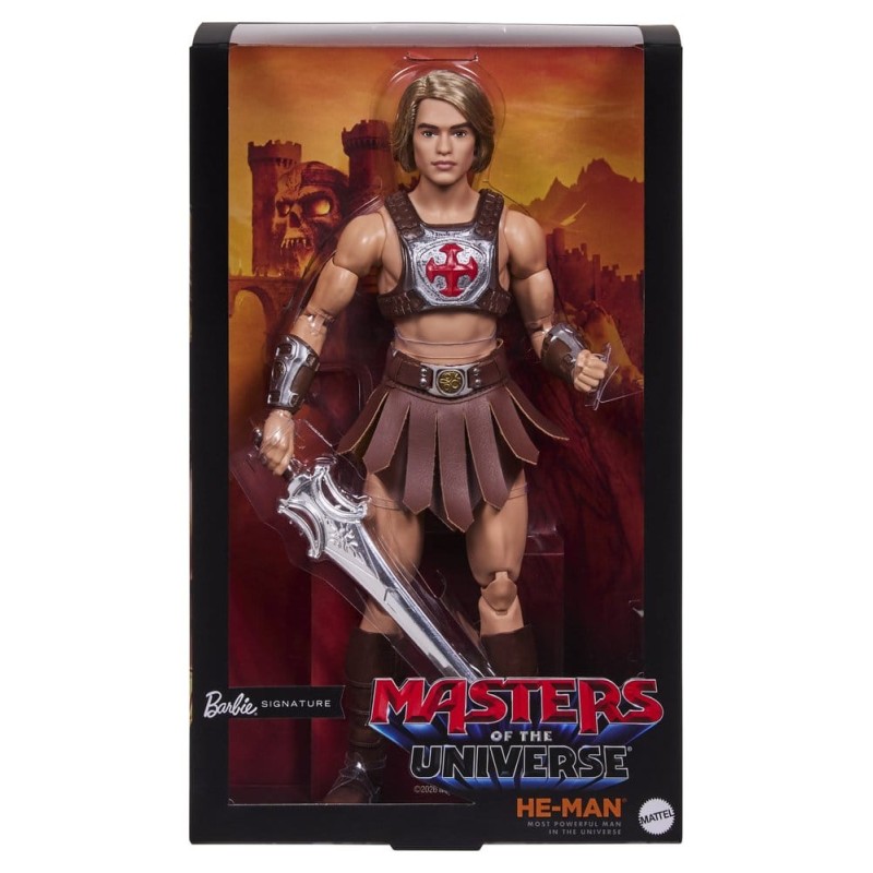 Masters of the Universe Movie 2026 Barbie Signature Doll He-Man 30 cm