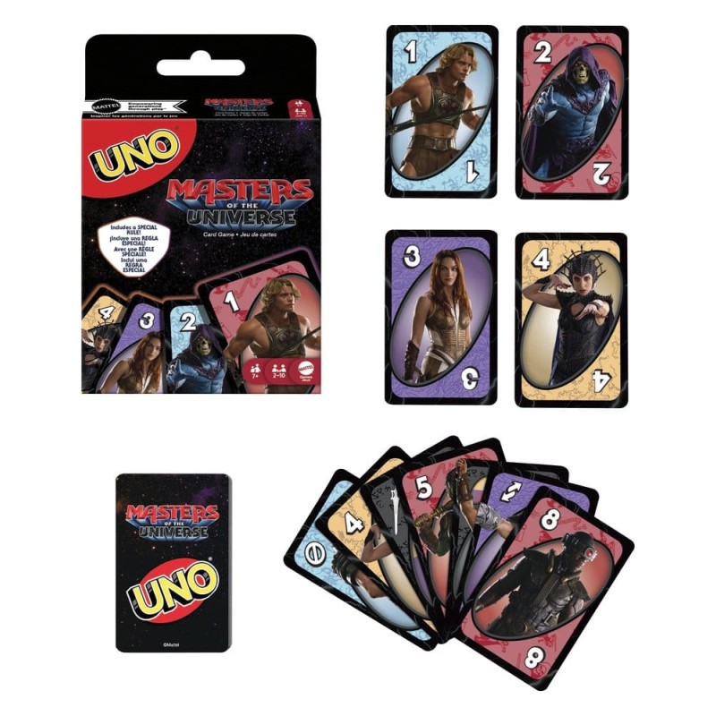 Masters of the Universe 2026 Movie UNO Jeu de cartes