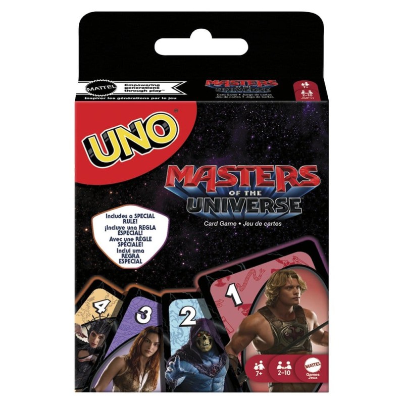 Masters of the Universe 2026 Movie UNO Jeu de cartes