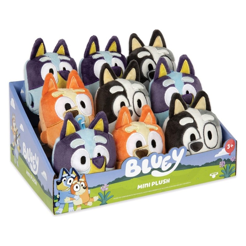Bluey présentoir mini-peluches (9)