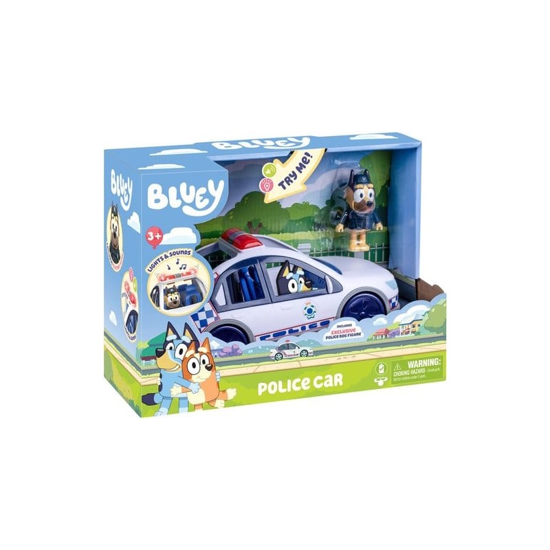 Bluey véhicule Police Car