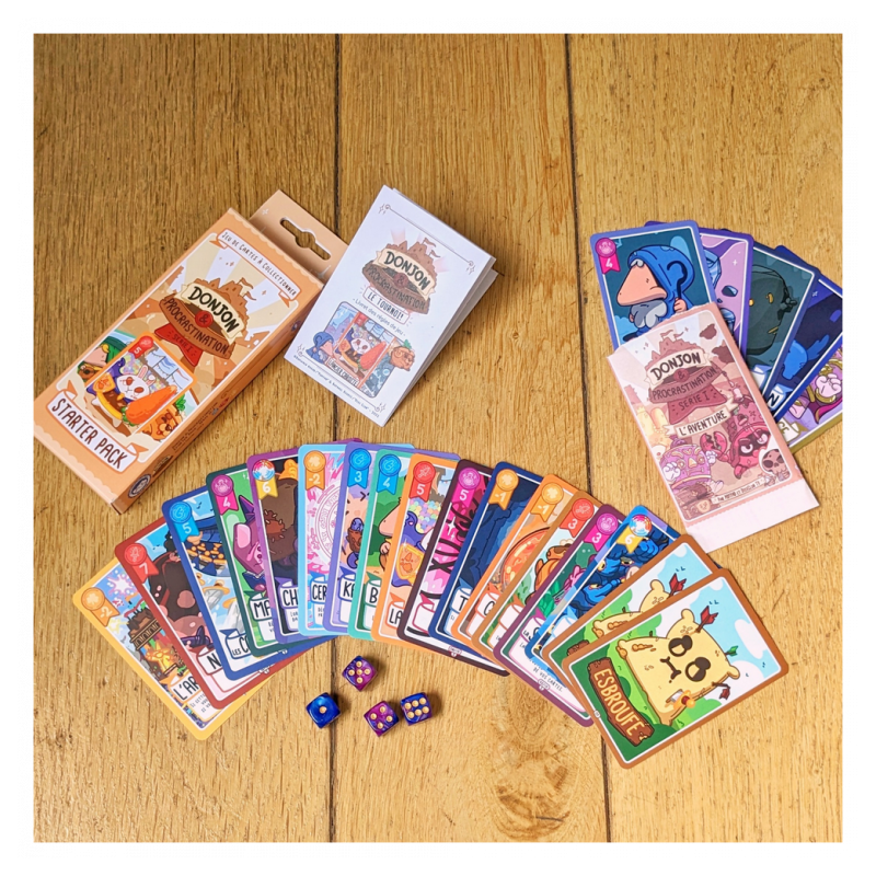 Dungeon & Procrastination – 2-speler startpakket