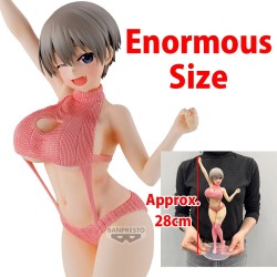 Uzaki-chan Wants to Hang Out! Eternal Romance figurine PVC Hana Uzaki (Sweater Swimsuit Ver.) 28 cm
