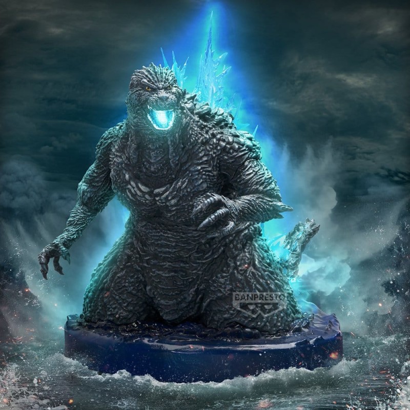 Godzilla Minus One Art Vignette figurine PVC Godzilla (2023) Atomic Breath Image Ver. 15 cm