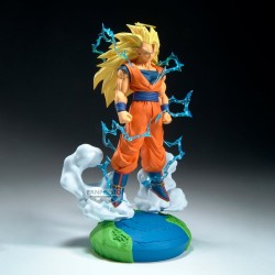 Dragon Ball Z History Box figurine PVC Super Saiyan 3 Son Goku 18 cm