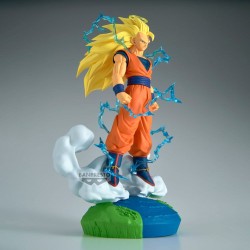 Dragon Ball Z History Box figurine PVC Super Saiyan 3 Son Goku 18 cm