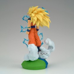 Dragon Ball Z History Box figurine PVC Super Saiyan 3 Son Goku 18 cm