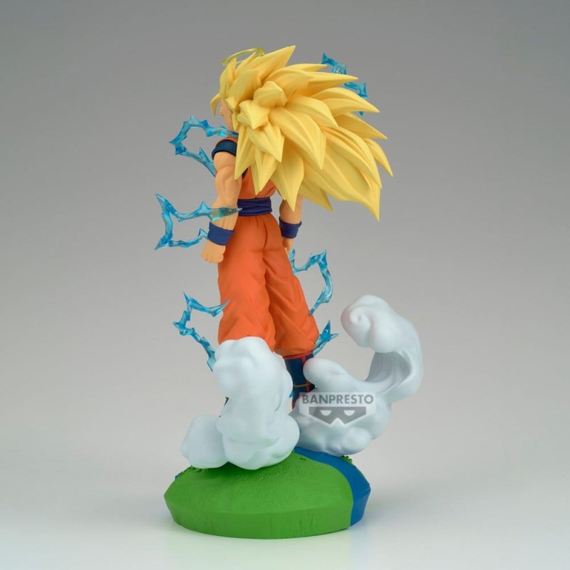 Dragon Ball Z History Box PVC Figure Super Saiyan 3 Son Goku 18 cm