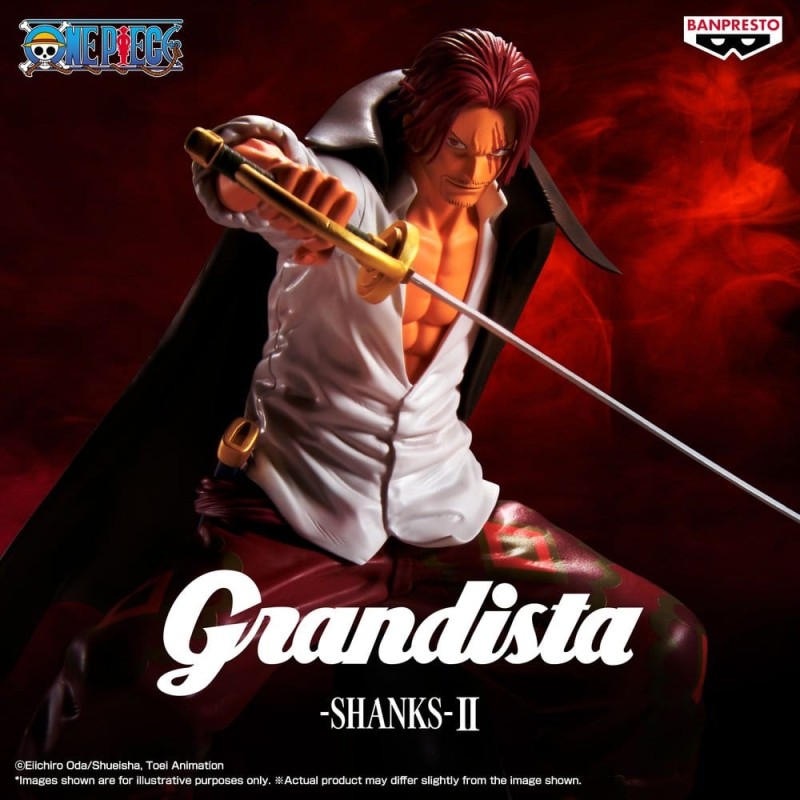 One Piece Grandista figurine PVC Shanks II 23 cm