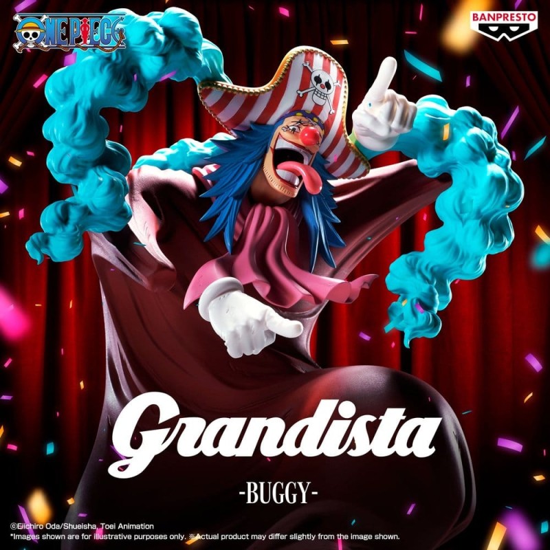 One Piece Grandista figurine PVC Buggy 25 cm