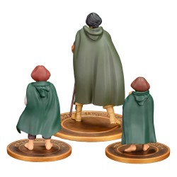 Le Seigneur des Anneaux Animated Film pack 3 figurines PVC Frodo, Aragorn, and Samwise