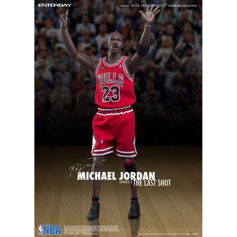 NBA Collection figurine Real Masterpiece 1/6 Michael Jordan Series 2 (Road Jersey Edition) 33 cm