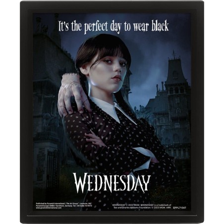 Wednesday poster effet 3D Perfect Day