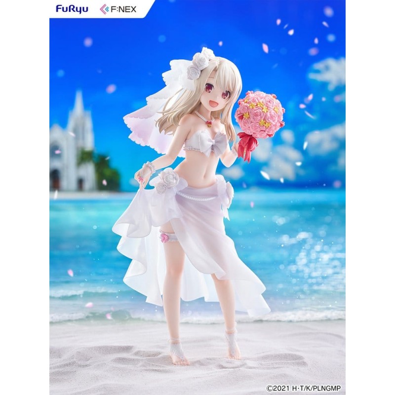 Fate/kaleid liner Prisma Illya: Licht - The Nameless Girl F:NEX figurine PVC 1/7 Illyasviel von Einzbern Wedding Swimsuit Ver...