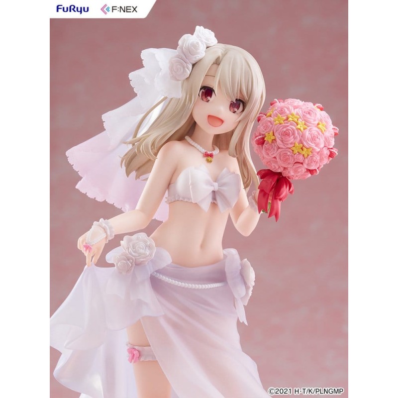 Fate/kaleid liner Prisma Illya: Licht - The Nameless Girl F:NEX figurine PVC 1/7 Illyasviel von Einzbern Wedding Swimsuit Ver...