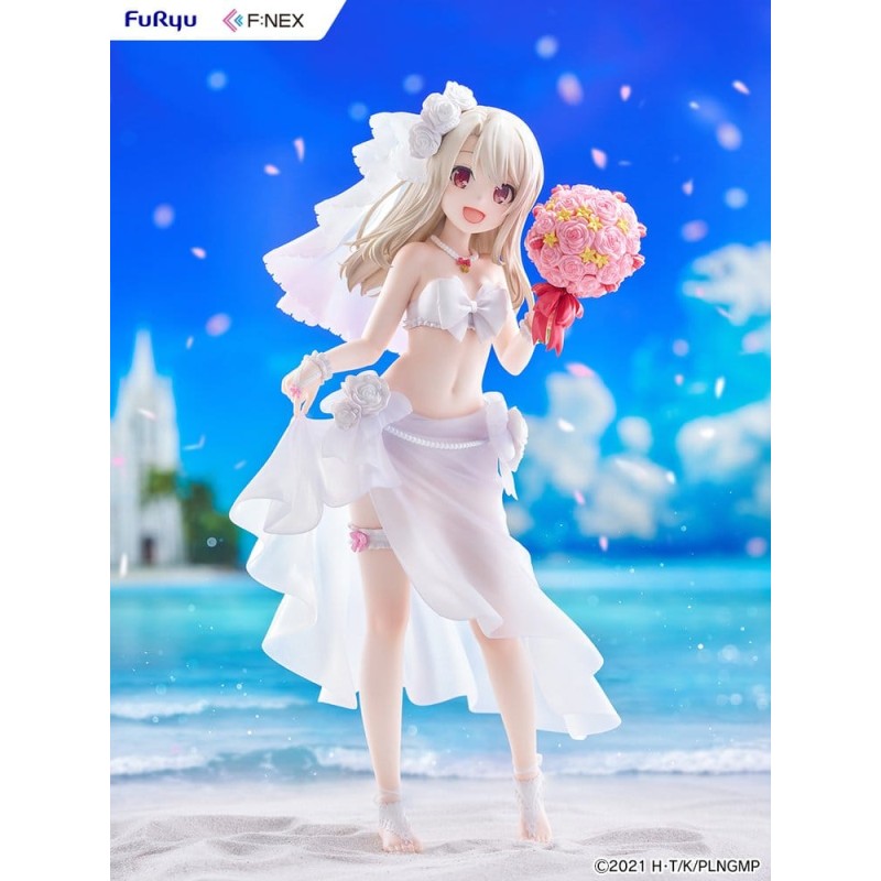 Fate/kaleid liner Prisma Illya: Licht - The Nameless Girl F:NEX figurine PVC 1/7 Illyasviel von Einzbern Wedding Swimsuit Ver...