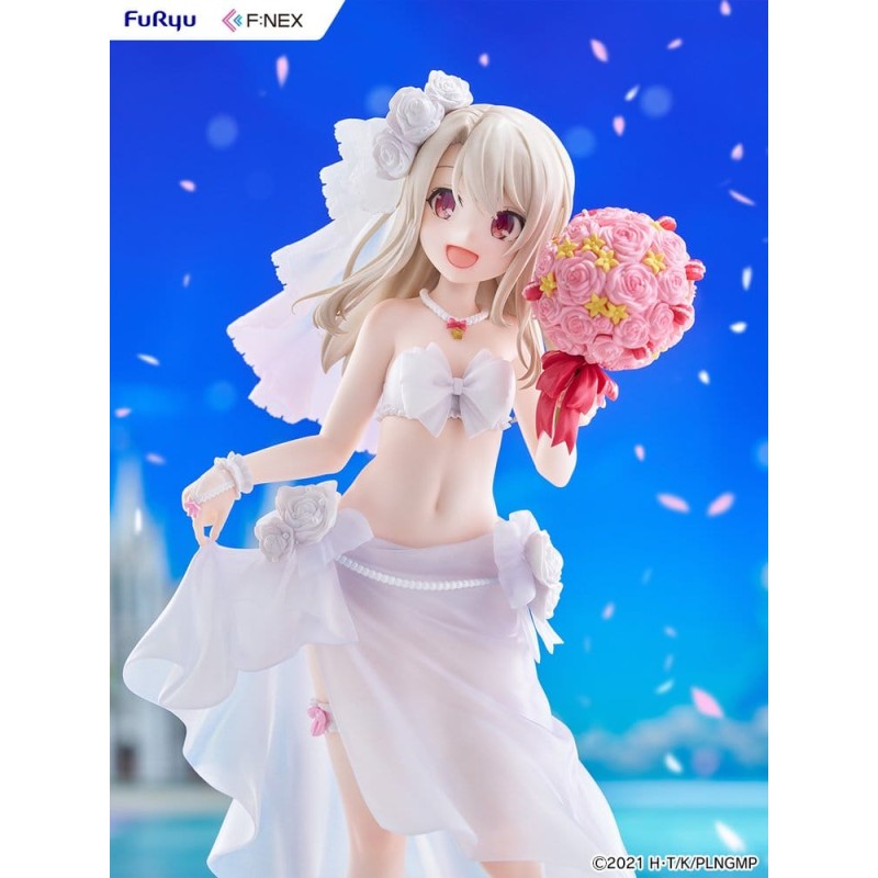 Fate/kaleid liner Prisma Illya: Licht - The Nameless Girl F:NEX figurine PVC 1/7 Illyasviel von Einzbern Wedding Swimsuit Ver...