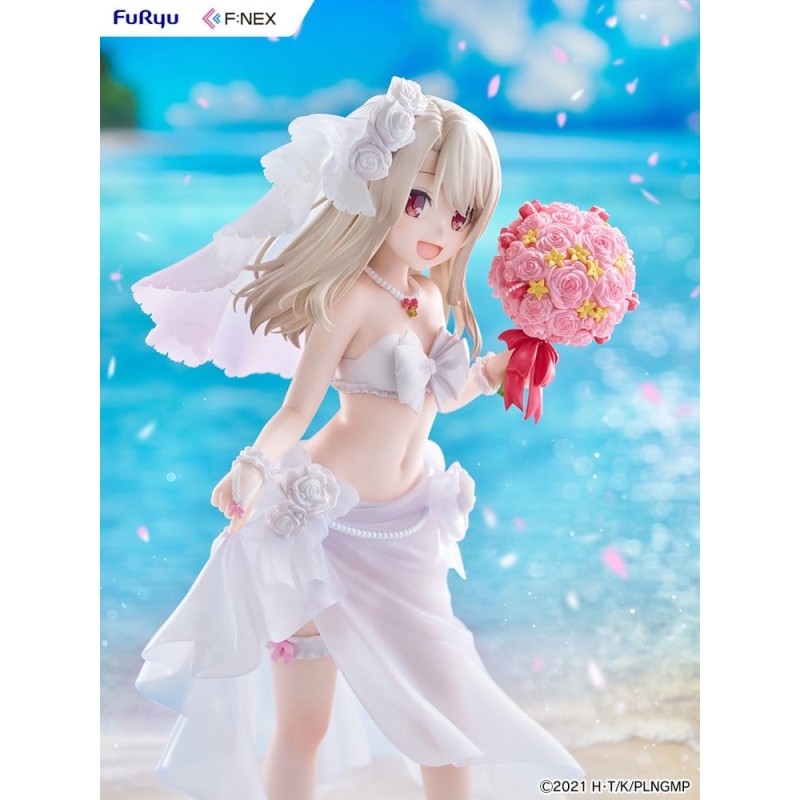 Fate/kaleid liner Prisma Illya: Licht - The Nameless Girl F:NEX figurine PVC 1/7 Illyasviel von Einzbern Wedding Swimsuit Ver...