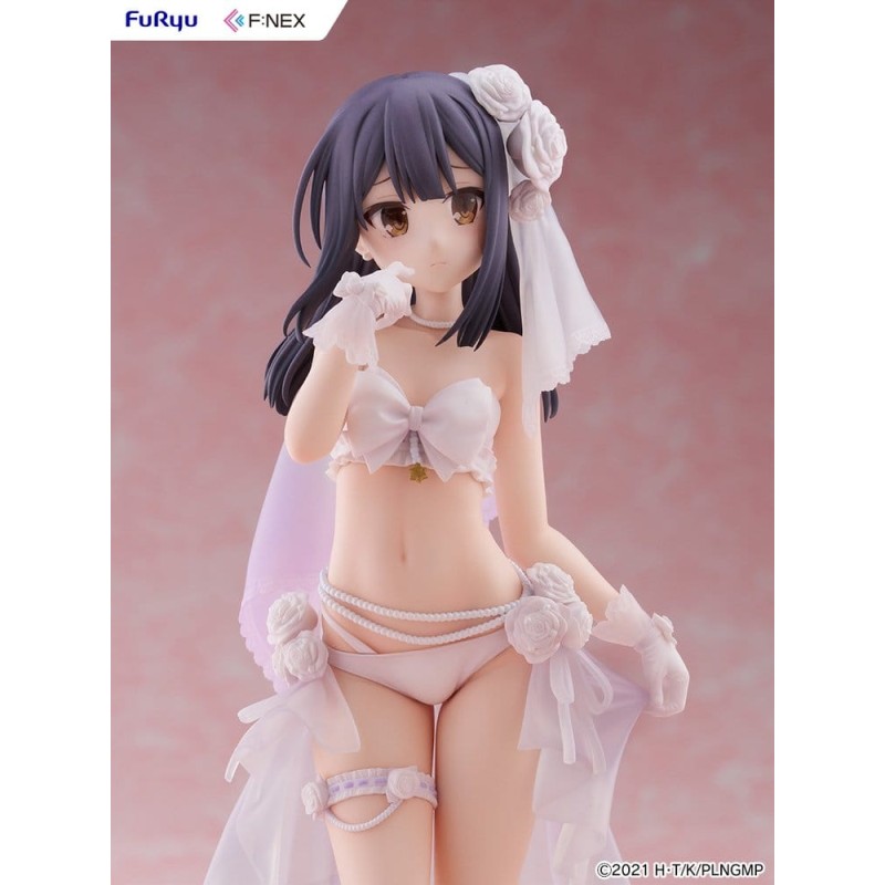 Fate/kaleid liner Prisma Illya: Licht - The Nameless Girl F:NEX figurine PVC 1/7 Miyu Edelfelt Wedding Swimsuit Ver. 21 cm