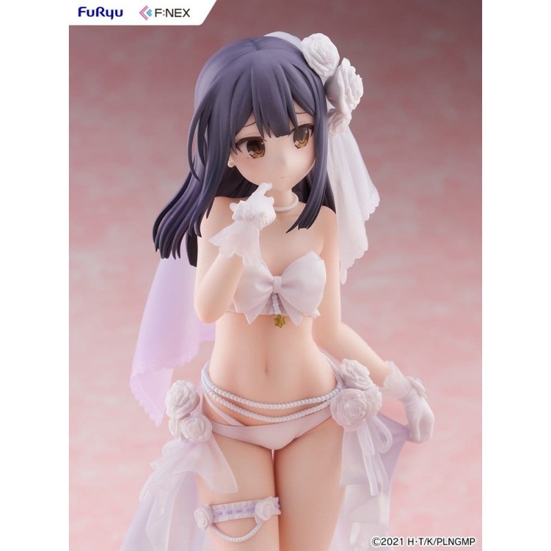 Fate/kaleid liner Prisma Illya: Licht - The Nameless Girl F:NEX PVC Figure 1/7 Miyu Edelfelt Wedding Swimsuit Ver. 21 cm