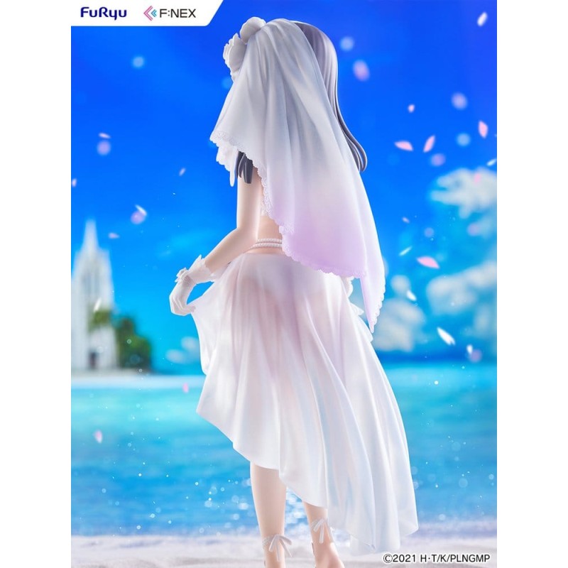 Fate/kaleid liner Prisma Illya: Licht - The Nameless Girl F:NEX figurine PVC 1/7 Miyu Edelfelt Wedding Swimsuit Ver. 21 cm