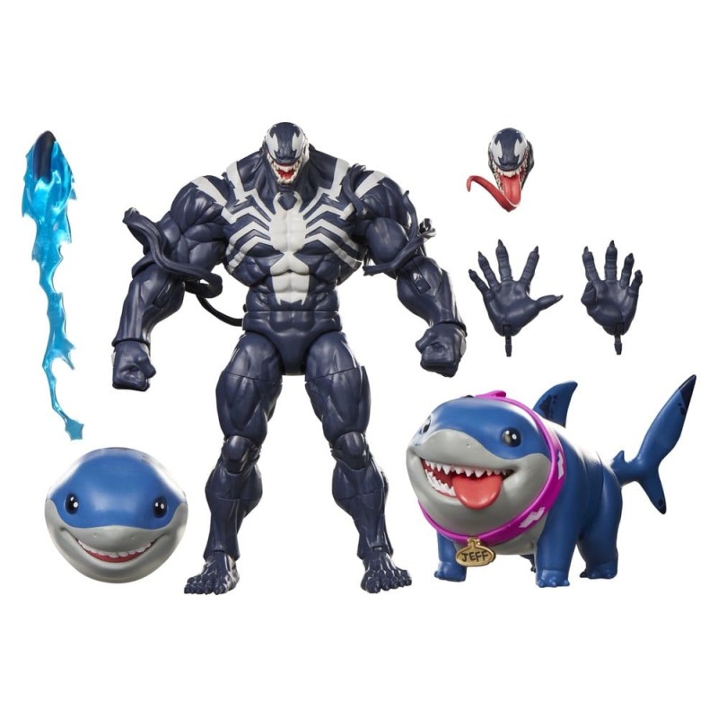 Marvel Rivals Marvel Legends pack 2 figurines Venom & Jeff the Land Shark 15 cm