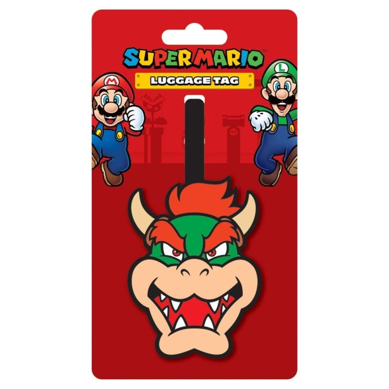 Super Mario Étiquette de Bagage (Bowser)