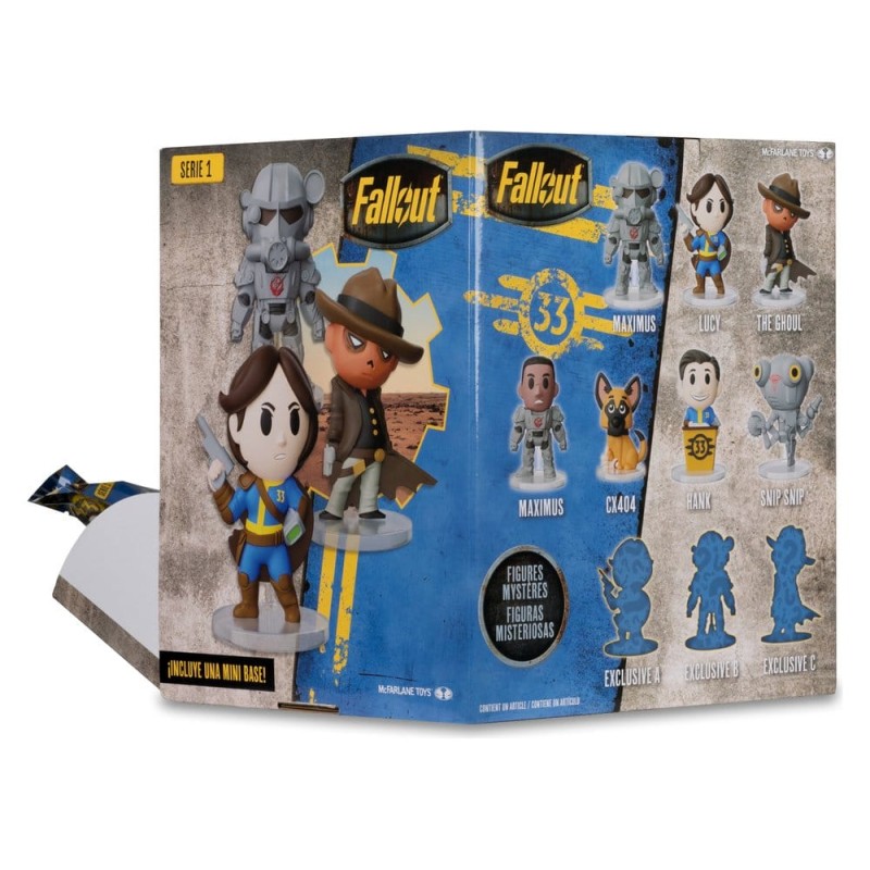 Fallout (TV Show) série 1 présentoir mini figurines Blind Bag 6 cm (24)