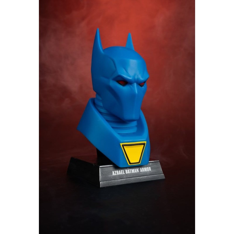 Batman DC Direct Mini-Replica 1/3 Azrael Batman Mask (Batman: Knightfall) (Gold Label Collection) 18 cm