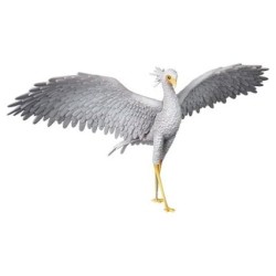 Flow figurine PVC UDF Secretarybird