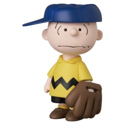 MLB × Peanuts figurine PVC UDF Los Angeles Dodgers Charlie Brown 9 cm