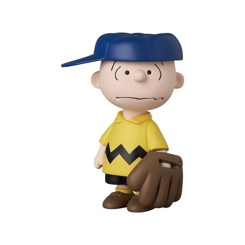 MLB × Peanuts figurine PVC UDF Los Angeles Dodgers Charlie Brown 9 cm