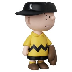 MLB × Peanuts figurine PVC UDF Chicago White Sox Charlie Brown 9 cm