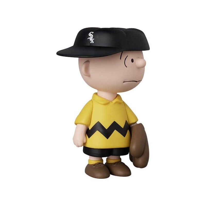 MLB × Peanuts figurine PVC UDF Chicago White Sox Charlie Brown 9 cm
