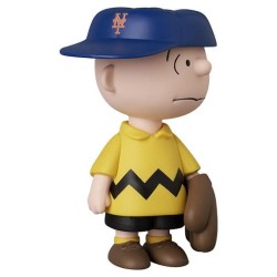 MLB × Peanuts figurine PVC UDF New York Mets Charlie Brown 9 cm