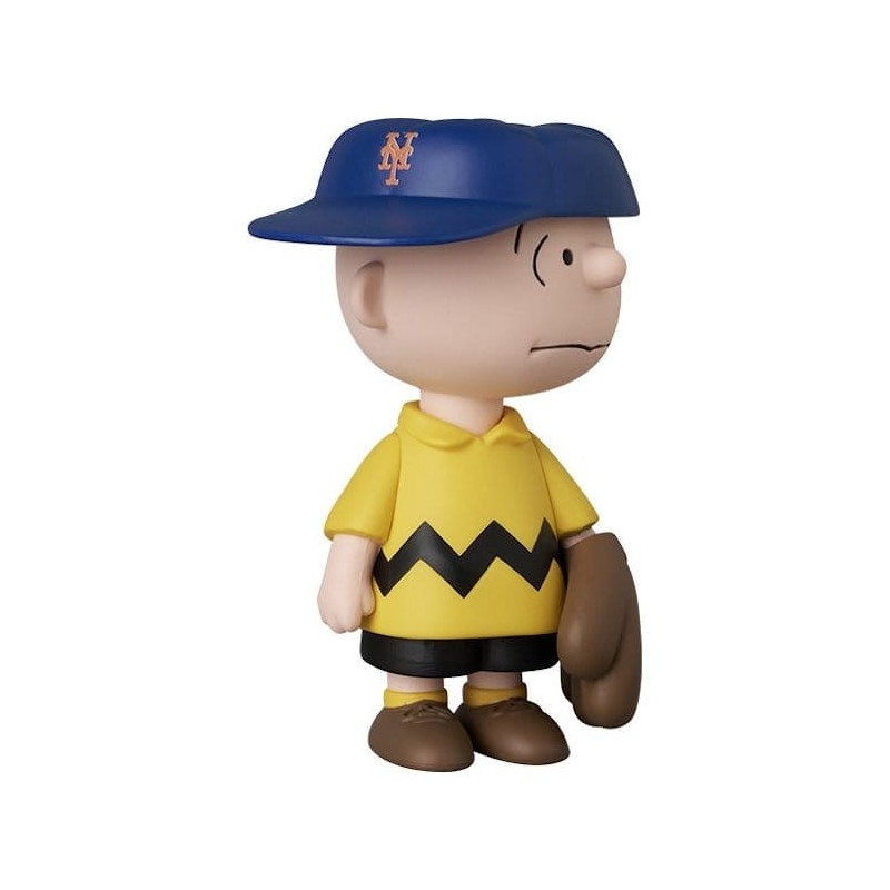 MLB × Peanuts figurine PVC UDF New York Mets Charlie Brown 9 cm