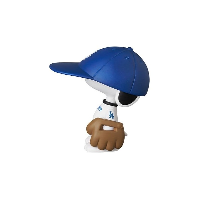 MLB × Peanuts figurine PVC UDF Los Angeles Dodgers Snoopy 7 cm