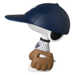 MLB × Peanuts figurine PVC UDF New York Yankees Snoopy 7 cm