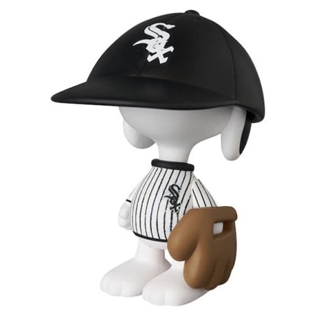 MLB × Peanuts figurine PVC UDF Chicago White Sox Snoopy 7 cm