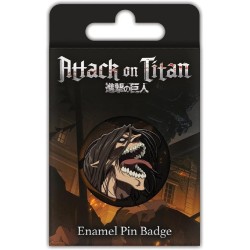 Attack on Titan Enamel Pin Badge S3 (Eren Titan Rage)