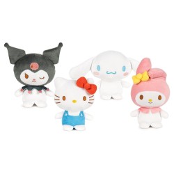 Hello Kitty &amp; Friends assortiment peluches - Cup Noodles 16 cm (24)