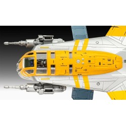 Star Wars The Mandalorian and Grogu Revell Model Kit 1/72 Razor Crest 34 cm