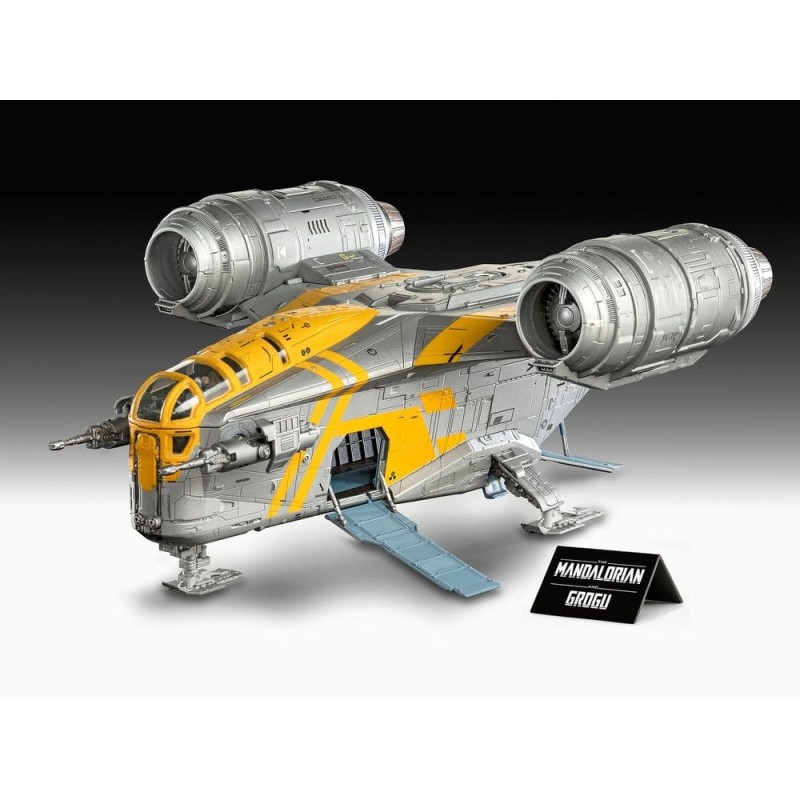 Star Wars The Mandalorian and Grogu Revell maquette 1/72 Razor Crest 34 cm