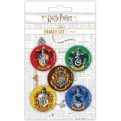 Harry Potter pack gommes Blasons de Poudlard