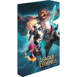 League of Legends poster toile avec éclairage Fight for Glory