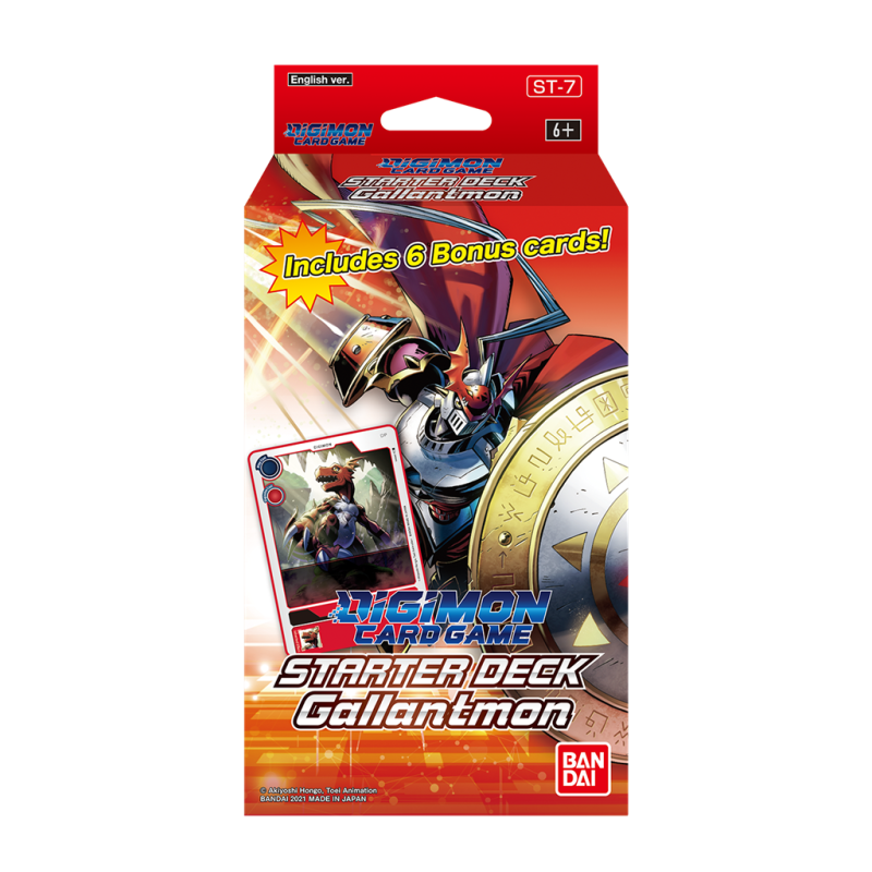 Digimon Card Game - Starter Deck Gallantmon ST07 - ENG | 811039035655