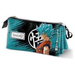 Dragon Ball Trousse triple Saiyajin Blue